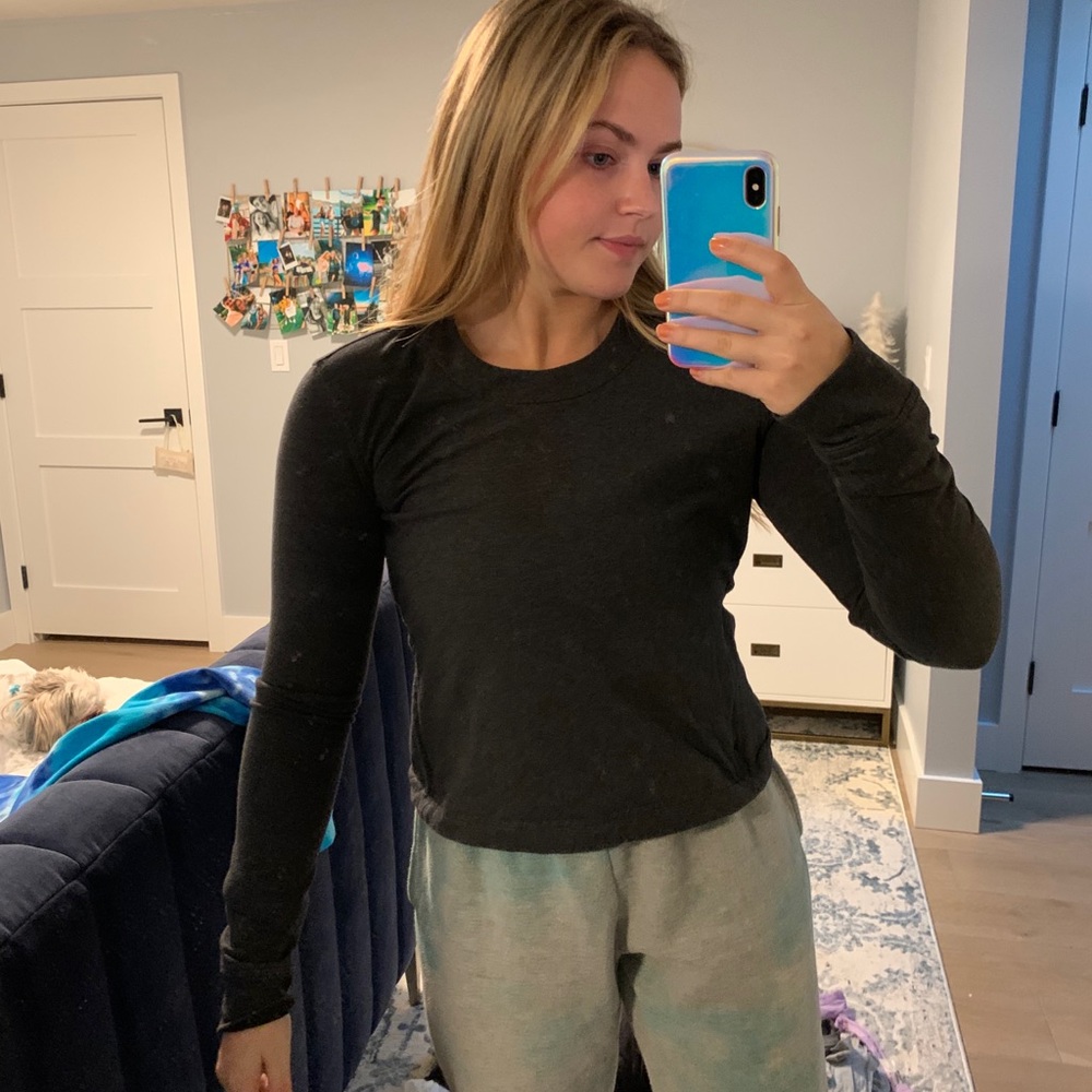 Lululemon gray sweatshirt!